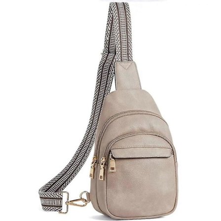Liten Sling Bag: Sling Bag Crossbody-väska & Crossbody Magväskor Bröstväska