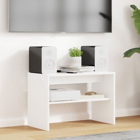 TV-möbel - hi-fi-möbel Vidaxl TV-möbel Vit 60 x 30 x 40 cm Ingenjörsträ