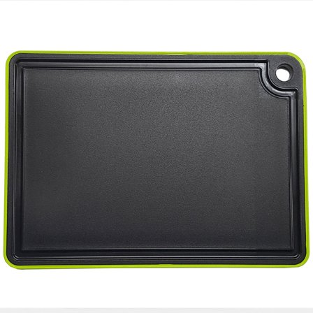 Daloplast Skärbräda med antiglid, svart/lime, 27x19 cm | Matlagning > Köksknivar > Skärbrädor > Skärbräda | Bagaren och Kocken