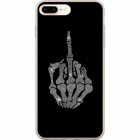 Apple Iphone 7 Plus Genomskinligt Skal Fuck You Bling