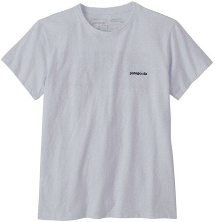 Patagonia W's P-6 Logo Responsibili-Tee White
