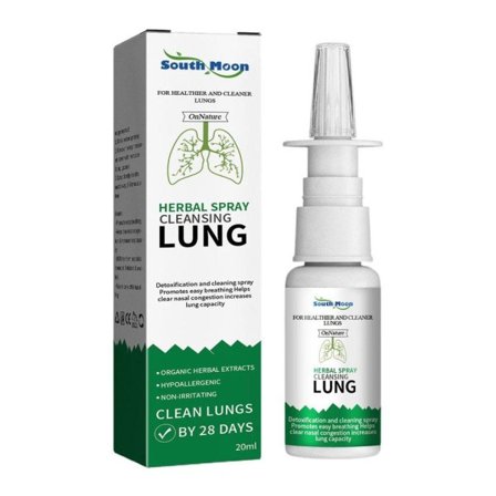 Lunge Detox Urte Cleanser Spray Til rygere Clear Nasal Congestion Anti Snorken Solution