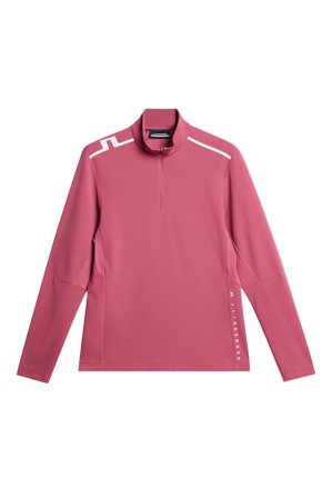 J.Lindeberg - Golf - Leon Quarter Zip Mid Layer - Purple - Mann - S