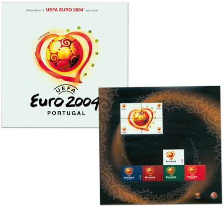 Portugal - Fodbold EM - Postfrisk mappe