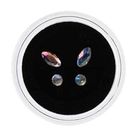 Hammaskoristeet Lehti Perhonen Muotoinen Hammasjalokivet Koristeelliset Hammaskorut (FMY)