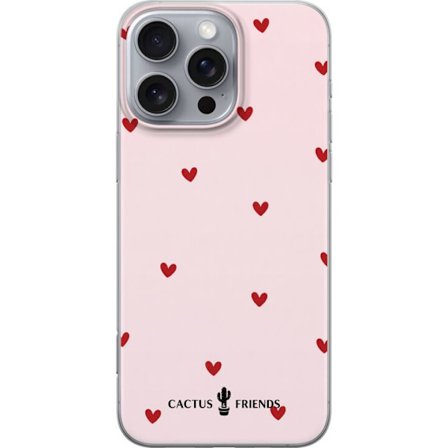 Kompatibelt Mobildeksel til Apple Apple iPhone 16 Pro Max Cactus and Friends – HeartSprinkle