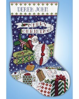 Strumpf Merry Christmas - Design Works Crafts