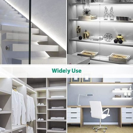 Neon LED Strip Ljus, 12V 5m Dimbar Vit LED Ljusremsa, 6000K Vattentät Utomhus Silikon Flexibel LED-remsa