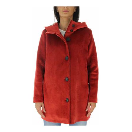 RRD Neo Velvet Parka Jas , Rood , Dames , Maat: S