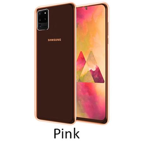 Stötdämpande Dubbelt Silikonskal - Samsung Galaxy S20 Ultra Rosa
