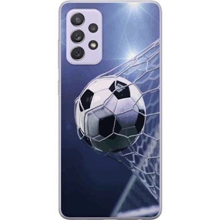 Kompatibelt Mobildeksel til Samsung Galaxy A52s 5G Fotball Fart Nett Ball Sport Kamp