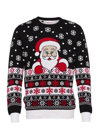 Santas Sweater Blue Christmas Sweats