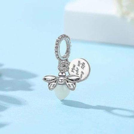 925 Sterling Sølv Charms Firefly Butterfly Chameleon Vedhæng Perler Passer til Pandora Armbånd Halskæder Smykker til Kvinder Banmo