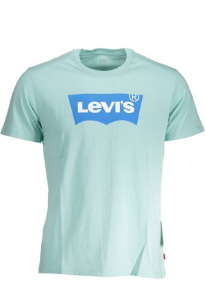 Levi's T-shirt Maniche Corte Uomo Azzurro