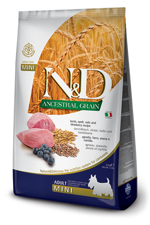Farmina N&D Ancestral Grain Agnello E Mirtillo Cani Adulti Taglia