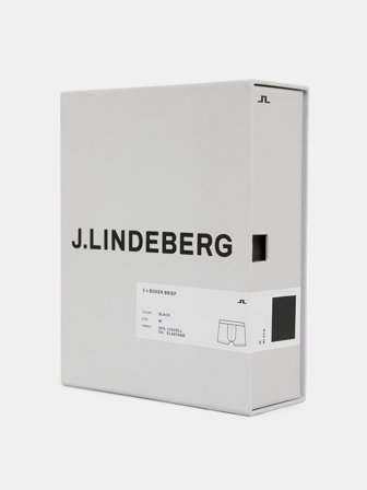 J.Lindeberg - Bridge Lyocell Boxer - Svart - Man - XL
