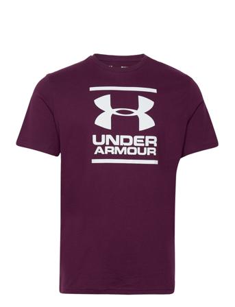Ua Gl Foundation Ss T-shirts Short-sleeved Lilla Under Armour*Betinget Tilbud