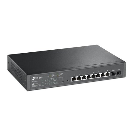 TP-Link JetStream TL-SG2210MP - switch - 10 porter - smart - rackmonterbar