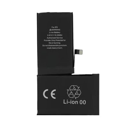 Batteri Intern för iPhone X Li-ion 2716mAh 3.81V H4 Svart