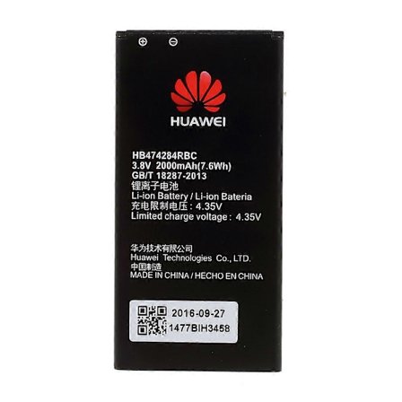 HB474284RBC 2000mAh Li-ion batteri til Huawei C8816 Y625 G601 Y635 G521 (OEM)