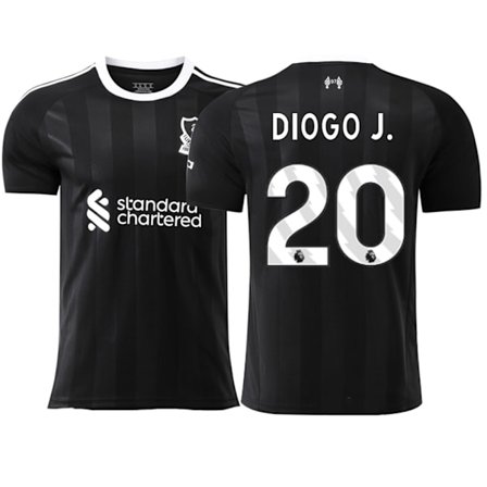 25-26 Liverpool F.C. Målvakt NO.20 DIOGO J. Träningsfotbolls T-shirt S-2XL