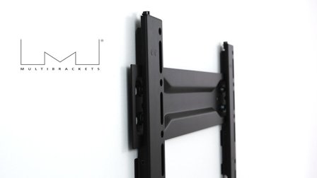 Multibrackets M VESA Wallmount Super Slim Fixed 400 MAX - veggfeste