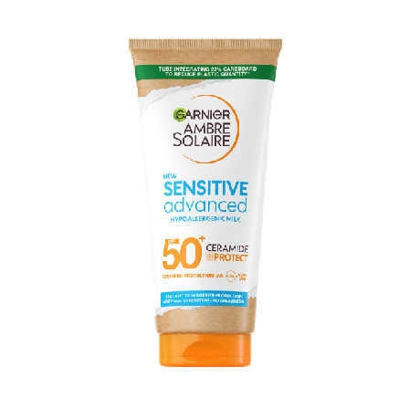 Garnier Ambre Solaire Hypoall Face & Body Sun Prot Spf 50 Solskydd solvård Unisex 175 ML