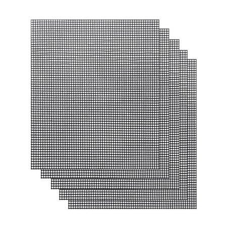 Non-stick grill nät matta återanvändbar värmebeständig grill bakning nät