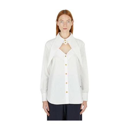 Vivienne Westwood Shirts , Wit , Dames , Maat: S