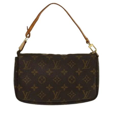 Louis Vuitton Vintage, Pre-owned Pochette Accessoires Monogram Bag Bruin, Dames, Maat:ONE Size