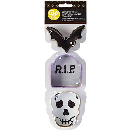 WILTON Utstikkersett Halloween Rip 3 deler