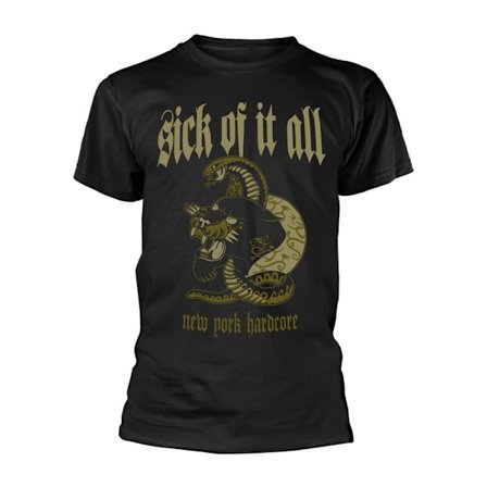 Sick Of It All Unisex Vuxen New York Hardcore Panther T-Shirt M