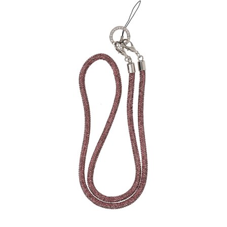 80cm hanging neck masonry mobile phone rope light purple