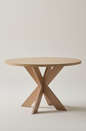 Jotex - Spisebord - Ø 120 Cm Egefiner - LUGNVIK - Køb Spisebord hos Jotex