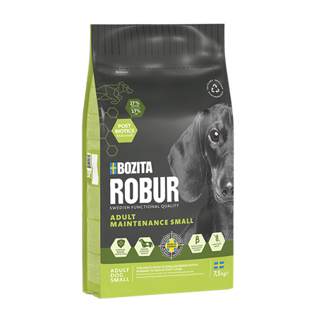 Bozita Robur - Adult Maintenance Mini 3 kg - Hund - Hundefôr & hundemat - Tørrfôr for hund - ZOO.no