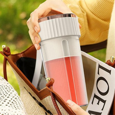 450 ml bärbar mixer elektrisk juicer fruktblandare USB uppladdningsbar smoothie mini mixer Persona
