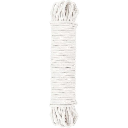 30M Multifunksjonelt nylonrep, tau og snorer, 6MM nylonrep snor hengesnor, trekk- og bindetau for camping utendørsaktiviteter hage hvit
