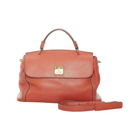 MCM Pre-owned, Handbag Oranje, Dames, Maat:ONE Size