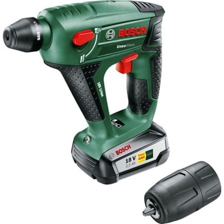 BOSCH Uneo Maxx 18 stans, 1 2,5 Ah batteri
