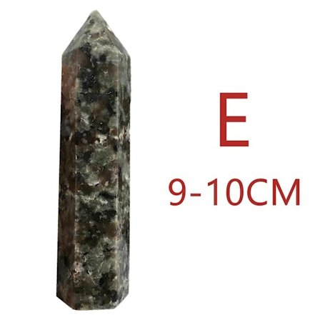 [CA]A++ Naturlig Yooperlite Kvarts Obelisk Krystallspissstav Reiki Healing 4-10cmBY 9-10cm