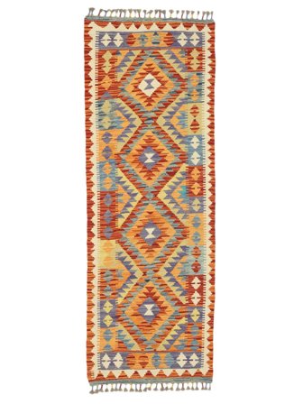 Tappeto Kilim Afghan Old Style 69X199 Passatoie (Lana, Afghanistan)