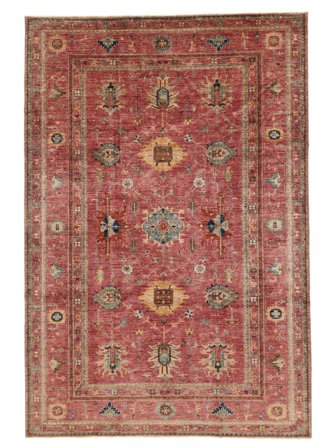 Kazak Ariana Vloerkleed Handgeknoopt 206X303 Afghanistan