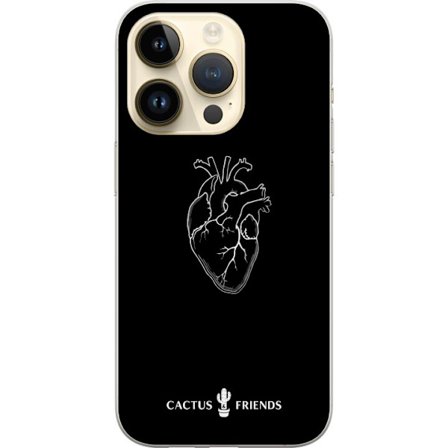 Yhteensopiva Puhelinkuori Apple Apple iPhone 15 Pro Kaktus ja Ystävät - Keskiaikaan Anatomia Sydän