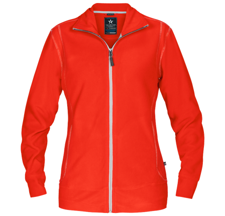 Texstar WJ36156000160 Fleecejakke rød Rød, Klær