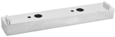 Faluplast 17315 Distanskloss 10 x 100 mm, för trippelklämma, krom, Installation