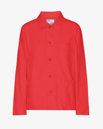 Organic Workwear Jacket - Red Tangerine - Female - XL