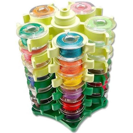 Sytrådsträd Bobbin Stack Organizer Bobbinhållare för broderi