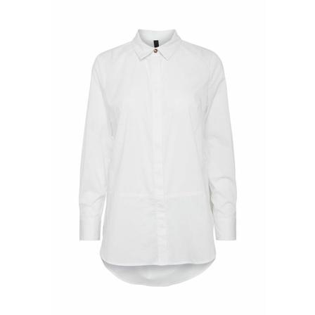 Pulz Jeans Pzelena L/S Shirt Hvid, Dame