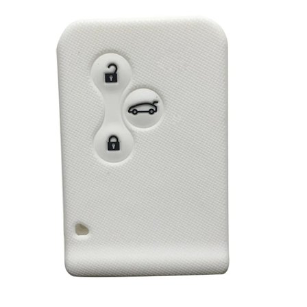 Skyddsfodral för bilnyckelkort i silikon för Renault Clio Logan Megane 2 3 Koleos Trafic Captur Grand Scenic 3 Tillbehör