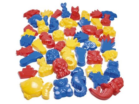 DANTOY Sandformar - Lyreco - Skola och förskola - Lekmaterial - Sandlek och vattenlek